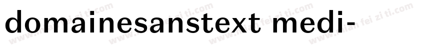 domainesanstext medi字体转换